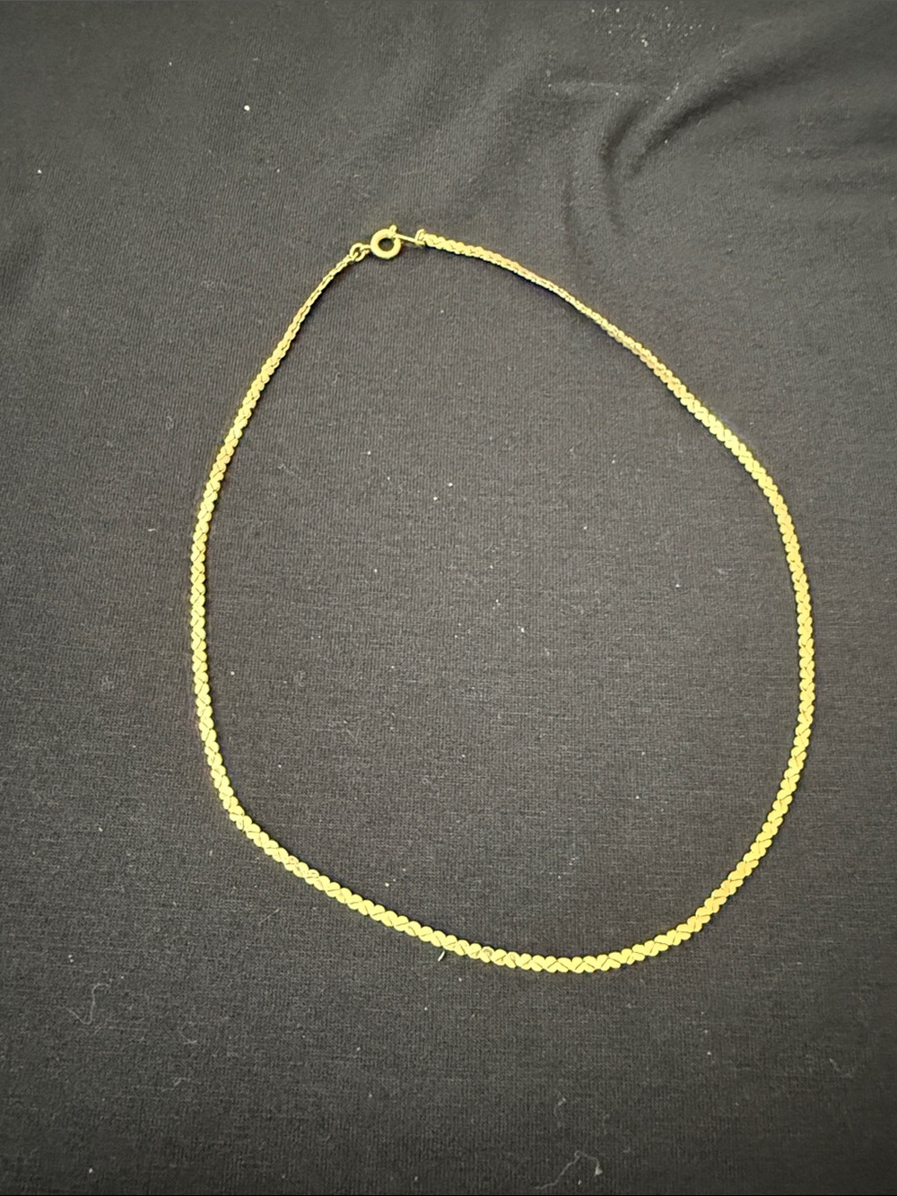 Gold Tone Women’s Chain Necklace - Elegant Classic